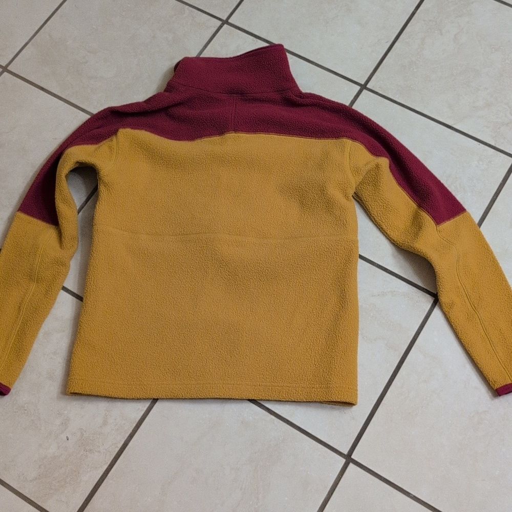Cotopaxi Abrazo Half-Zip Fleece Jacket Yellow Fushia Size XS - Picture 3 of 11